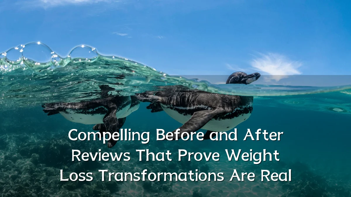 Compelling Before and After Reviews That Prove Weight Loss Transformations Are Real