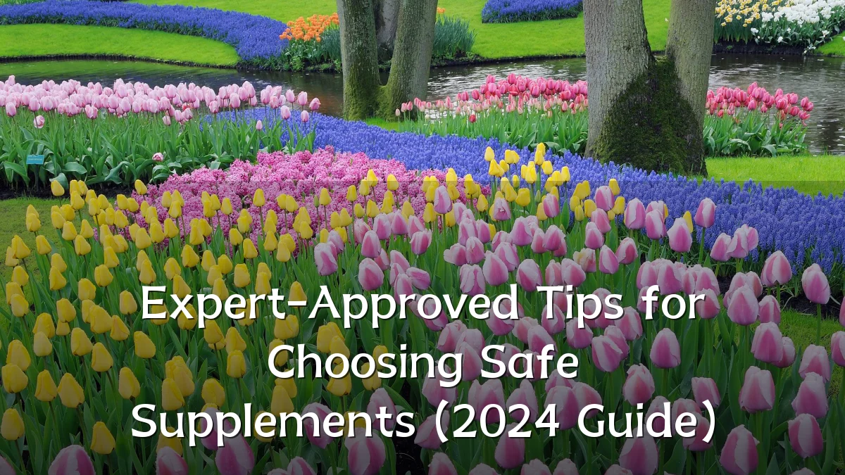 Expert-Approved Tips for Choosing Safe Supplements (2024 Guide)