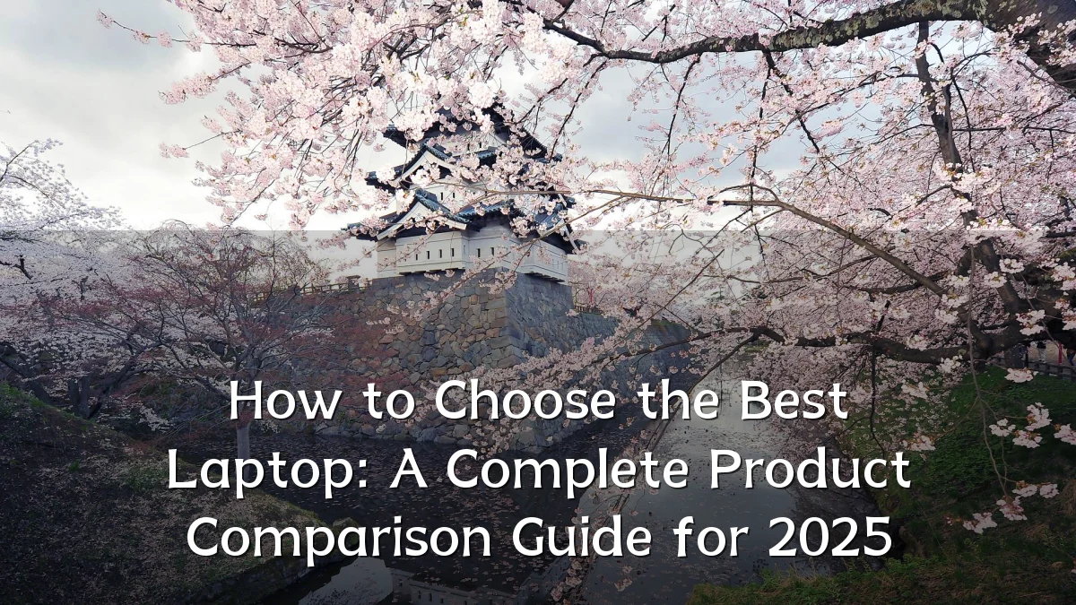 How to Choose the Best Laptop: A Complete Product Comparison Guide for 2025