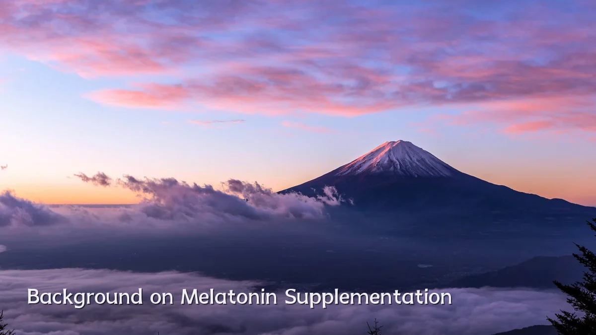 Background on Melatonin Supplementation