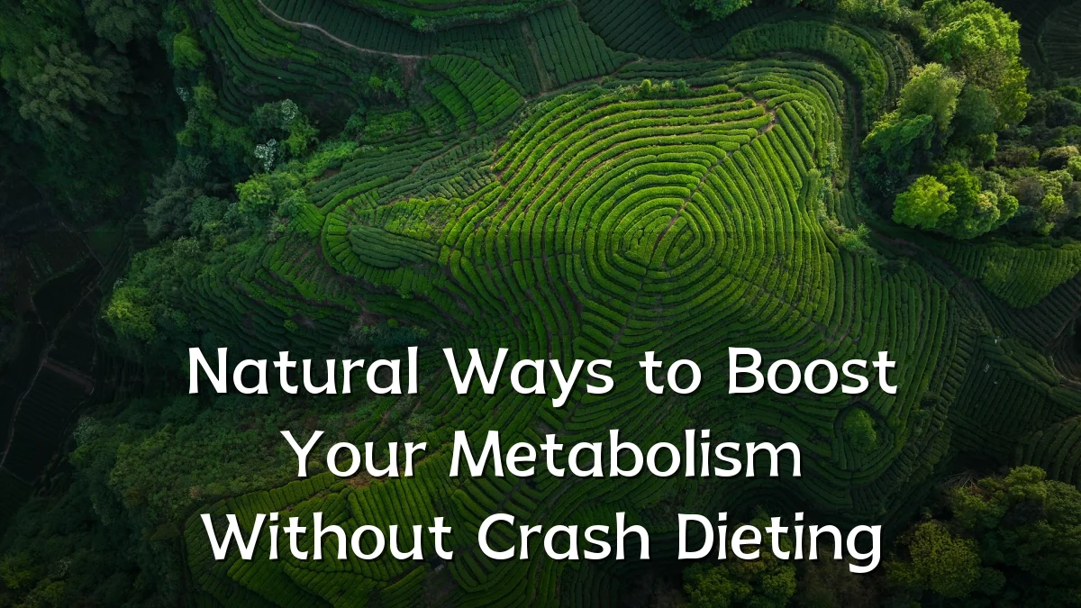 Natural Ways to Boost Your Metabolism Without Crash Dieting