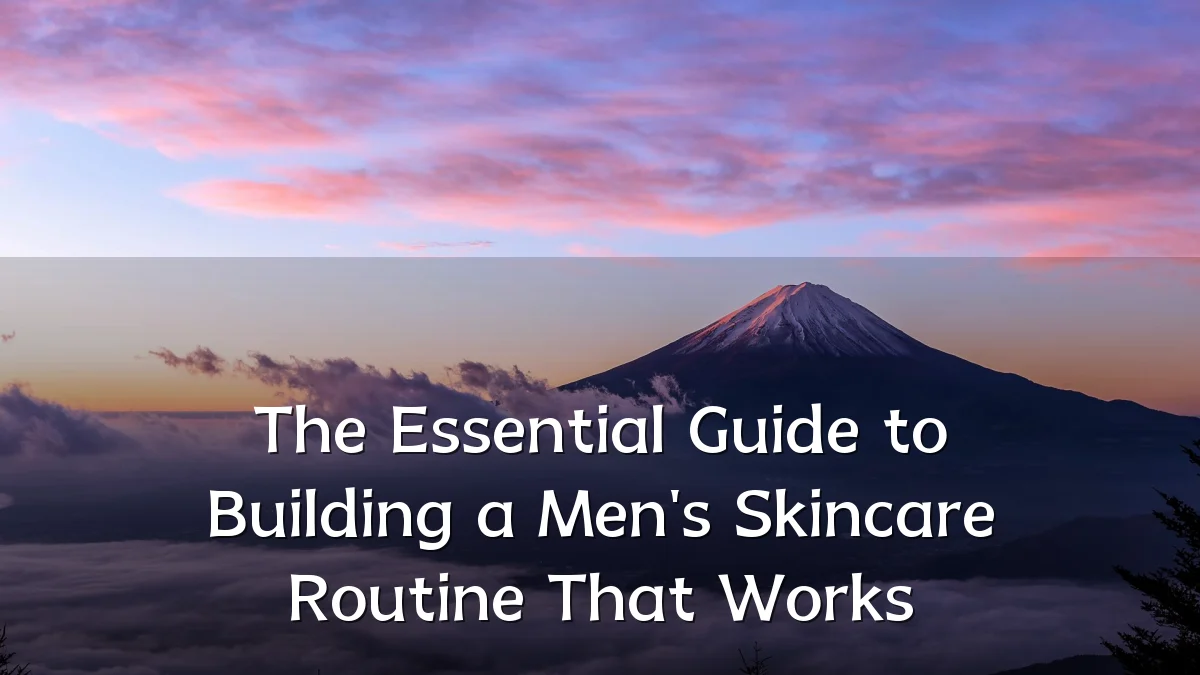 The Essential Guide to Building a Men's Skincare Routine That Works