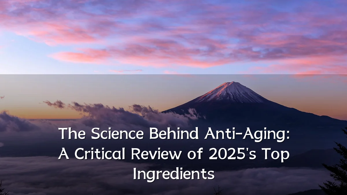 The Science Behind Anti-Aging: A Critical Review of 2025's Top Ingredients