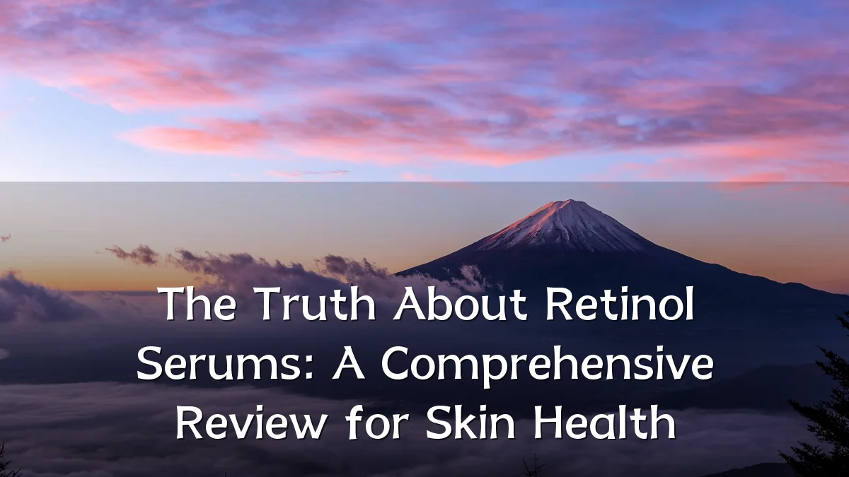 The Truth About Retinol Serums: A Comprehensive Review for Skin Health