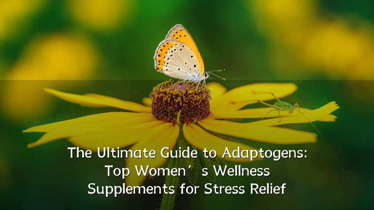 The Ultimate Guide to Adaptogens: Top Women’s Wellness Supplements for Stress Relief
