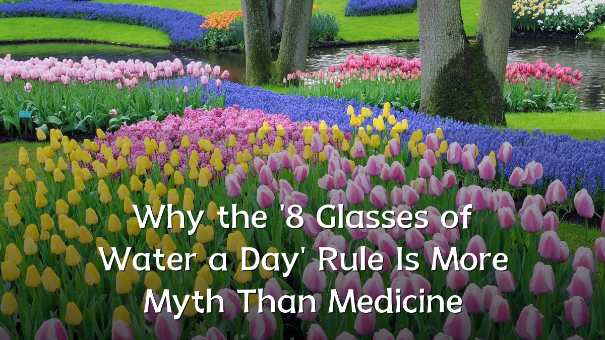 Why the '8 Glasses of Water a Day' Rule Is More Myth Than Medicine